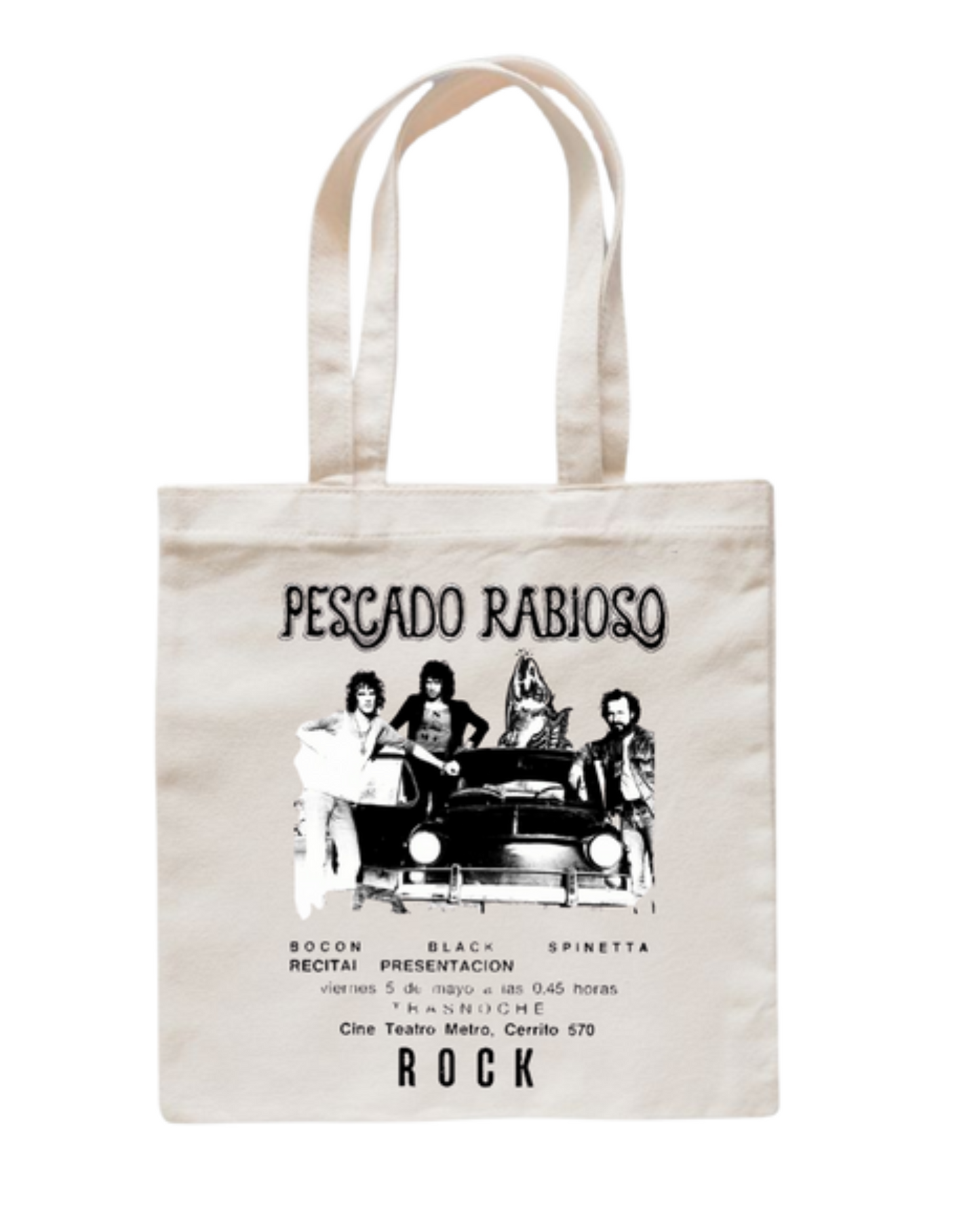 Tote bag pescado rabioso